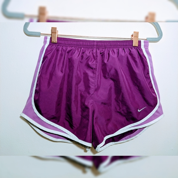 Nike Pants - Nike Dri-Fit Running Shorts | Purple and White